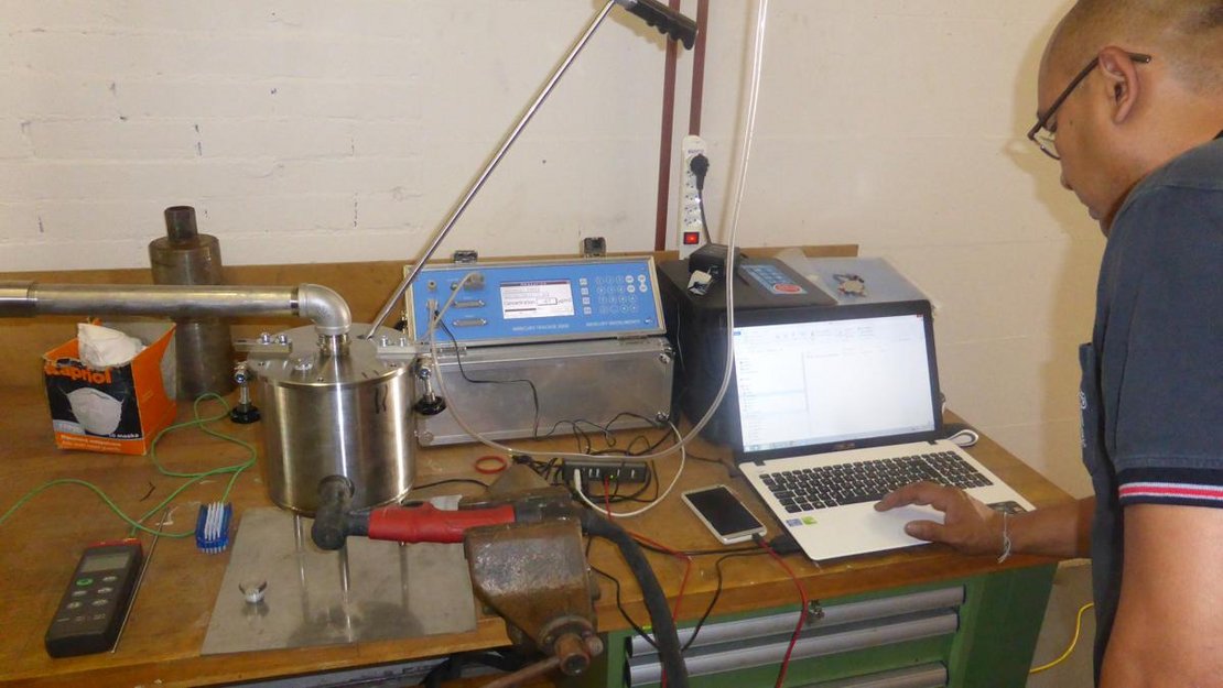 Foto 02 der Anlage im Labor „Flüh“